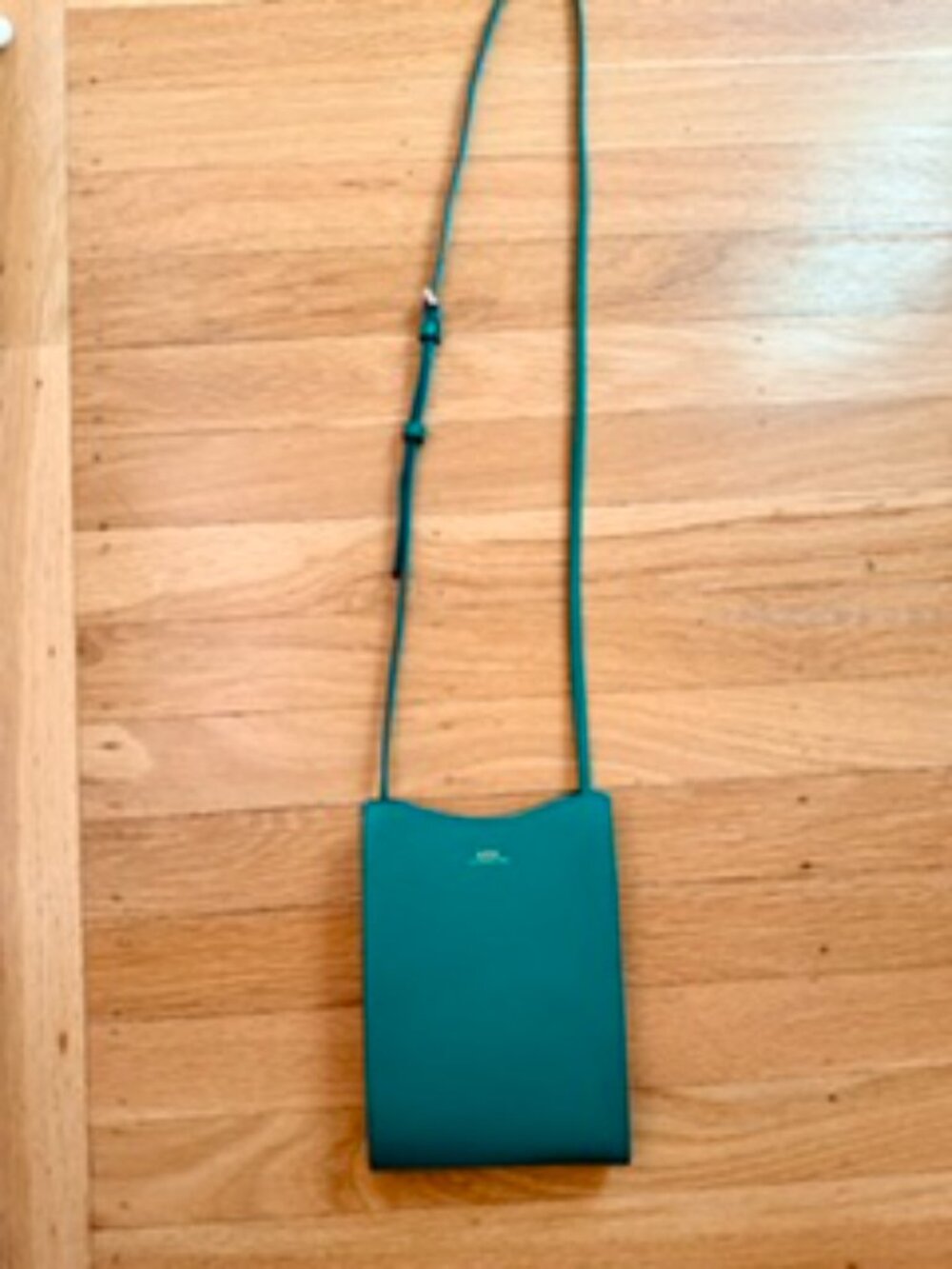 Green A.P.C. Crossbody or Phone Holder